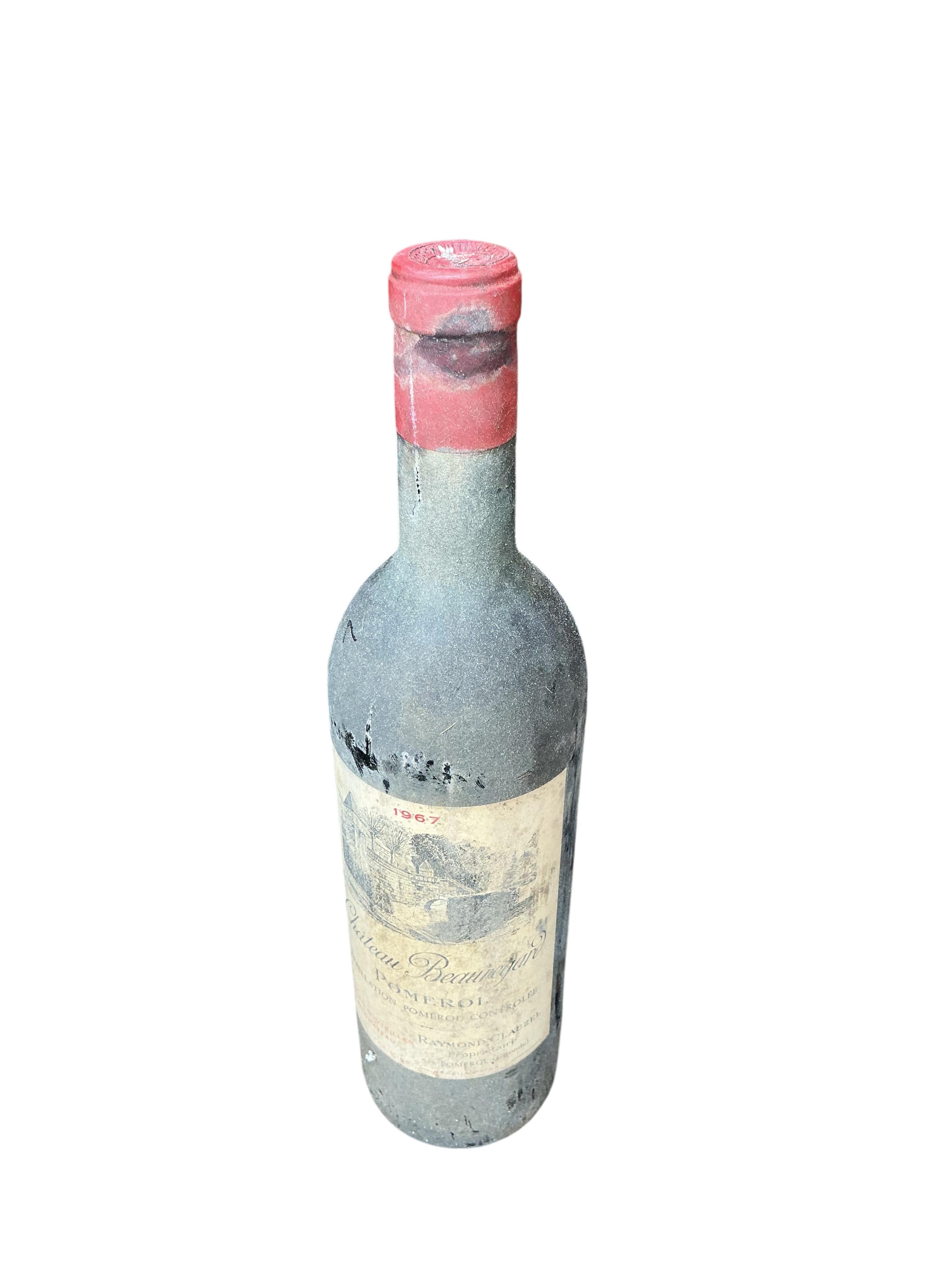 Nineteen bottles of assorted vintage wine to include 1969 De Luze Chateau Latour and 1977 Moillard Crozes Hermitage.